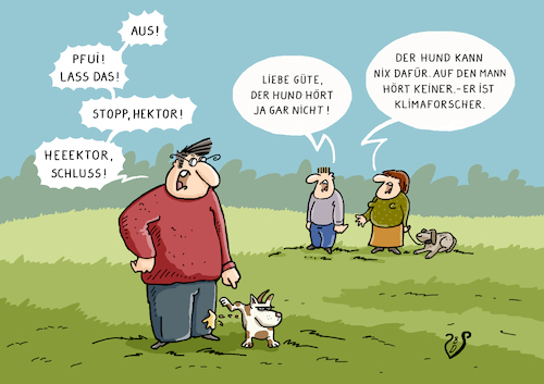 Cartoon: Klimaforschung (medium) by Dodenhoff Cartoons tagged klimaforschung,weltklimarat,tatsachenleugnung,hundeschule,ignoranz,verdrängung,klimaforschung,weltklimarat,tatsachenleugnung,hundeschule,ignoranz,verdrängung