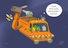 Cartoon: Drecksarbeit (small) by Dodenhoff Cartoons tagged drecksarbeit,alien,invasion,lösungsstrategie,klimakatastrophe,umweltverschmutzung,kriege,autokratie,müllabfuhr,entsorgung