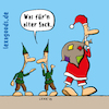 Cartoon: lexatoon Alter Sack (small) by lexatoons tagged lexatoon,alter,sack,weihnachten,weihnachtsmann,elfen,wichtel,schabernack,geschenke,santaclaus,chrismas