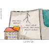 Cartoon: lexatoon Dammbruch (small) by lexatoons tagged lexatoon,feuer,dach,wasser,damm,dammbruch,hochwasser,haus