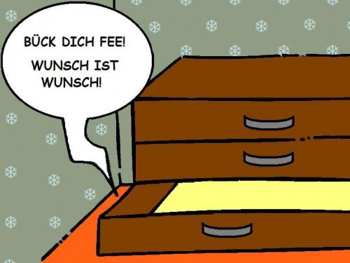 Cartoon: Unterste Schublade (medium) by Mietz tagged witz,humor