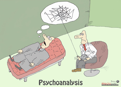 Cartoon: Psychoanalysis (medium) by Vahe tagged psychiatry,doctor,psychology