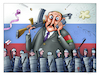 Cartoon: Diktator? (small) by kurtu tagged diktator