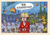 Cartoon: Merkel (small) by kurtu tagged merkel