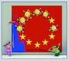 Cartoon: virus china (small) by kurtu tagged virus,china