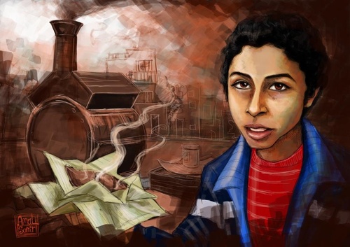 Cartoon: Batata boy (medium) by Amal Samir tagged poor,boy,egypt