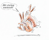 Cartoon: Corona Hasen (small) by kugel2020 tagged corona,virus,hamsterkäufe,panik,brd,hase,ostern