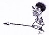 Cartoon: jimi hendrix (small) by cakBOY tagged jimi,hendrix,caricature,guitar,legend