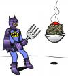 Cartoon: Batfork (small) by Peter Russel tagged bat fork spaghetti