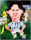 Cartoon: Lionel messi (small) by asrus tagged footballer