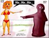Cartoon: sexy vs burka ! (small) by asrus tagged burka,vs,sexy
