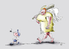 Cartoon: Guardian angel Schutzengel (small) by paraistvan tagged angel,guardian,kid,safety,protection