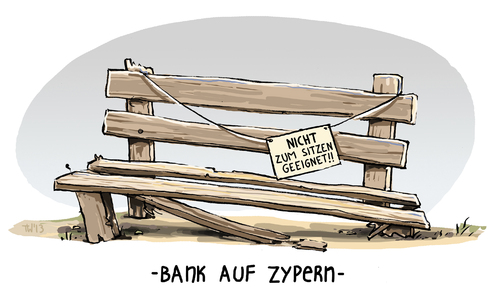 Cartoon: Ungemütlich (medium) by Tobias Wieland tagged zypern,rettung,bank,banken,krise,rettungspaket,karikatur,cartoon,eu,euro,europa,finanzen,finanzsektor,zypern,rettung,bank,banken,krise,rettungspaket,karikatur,cartoon,eu,euro,europa,finanzen,finanzsektor