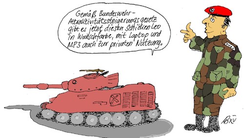 Cartoon: BW Attraktivitätssteigerungs G (medium) by Marbez tagged bwattrsteigg,toll,klasse