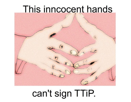 Cartoon: Innocent Hands (medium) by Marbez tagged ttip,unschuldige,hände