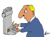 Cartoon: DDR Reiseschreibmaschine (small) by Marbez tagged ddr,reiseschreibmaschine,fluchtgeschichten