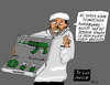 Cartoon: Islamistische Anschlagswerbung (small) by Marbez tagged islam anschlag charlie