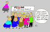 Cartoon: Pegida auf deutschem Boden (small) by Marbez tagged pegida,boden,gegen