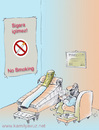 Cartoon: tütün ve psikoloji (small) by kamil yavuz tagged tütün,sigara,psikoloji,doktorlar