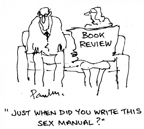 Cartoon: SEX MANUAL (medium) by Paulus tagged books