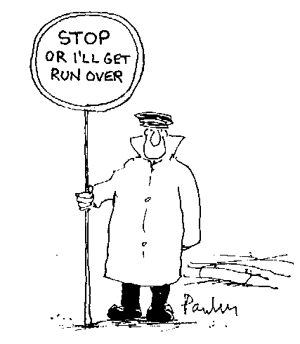 Cartoon: Stop (medium) by Paulus tagged traffic