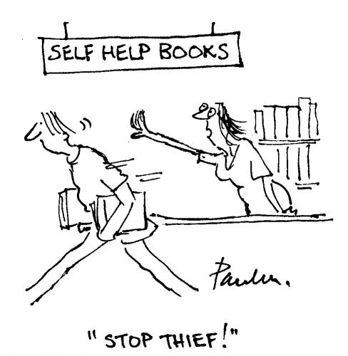 Cartoon: STOP THIEF (medium) by Paulus tagged books