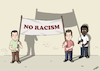 Cartoon: No Racism (small) by emraharikan tagged racism,noracism