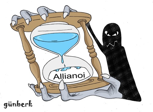 Cartoon: Ancient Alionai (medium) by gunberk tagged alionai
