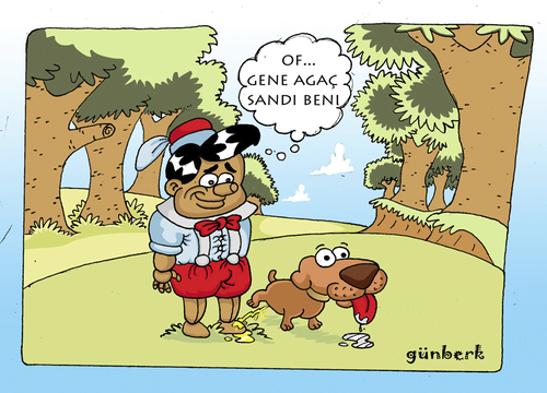 Cartoon: Pinocchio (medium) by gunberk tagged pinocchio,pinokyo,masal,dog