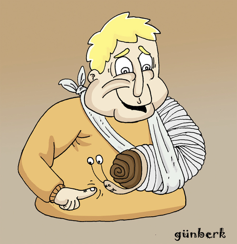 Cartoon: snail-2 (medium) by gunberk tagged snail