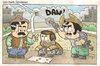 Cartoon: cowboy (small) by gunberk tagged cowboy
