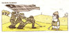 Cartoon: golf (small) by gunberk tagged golf,soldier,war