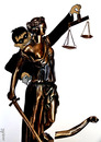 Cartoon: justice (small) by Medi Belortaja tagged justice