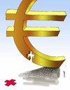 Cartoon: part of the euro (small) by Medi Belortaja tagged euro switzerland symbol extracommunitaries