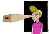 Cartoon: pinocchio of elections (small) by Medi Belortaja tagged pinocchio,elections,politics,ballot,box,nose,lie,manipulation