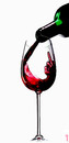 Cartoon: alcohol sign (small) by Medi Belortaja tagged red,wine,glass,drink,alcohol,sign