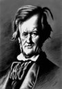 Cartoon: Richard Wagner (small) by Medi Belortaja tagged richard,wagner