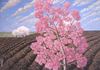 Cartoon: spring (small) by Medi Belortaja tagged spring,lanscape,trees,tillage,painting