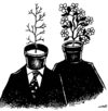 Cartoon: successful and failed (small) by Medi Belortaja tagged successful,failed,flowerpot,flower,flowers,people