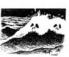 Cartoon: tsunami (small) by Medi Belortaja tagged tsunami death waves