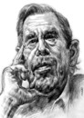 Cartoon: Vaclav Havel (small) by Medi Belortaja tagged vaclav,havel