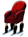 Cartoon: waiting for the boss (small) by Medi Belortaja tagged boss,power,chair,head,chief,leader,servants,keep