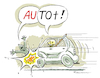 Cartoon: Auto (small) by Riemann tagged auto,tod,unfall,fussgaenger,verkehr,sensenmann,wortspiel,cartoon,george,riemann