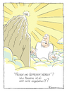 Cartoon: Mein Gott ! (small) by Riemann tagged gott,glauben,religion,natur,krieg,zerstoerung,fressen,und,gefressen,werden,mensch,grausame,welt,philosophie,cartoon,george,riemann