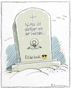 Cartoon: Wandel (small) by Riemann tagged tod,leben,wandel,grab,ende,neuanfang,smiley,terminator,filmzitat,cartoon,george,riemann