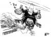 Cartoon: Cheney Profits (small) by halltoons tagged cheney iraq war hallliburton