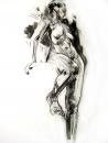 Cartoon: Figure Drawing (small) by halltoons tagged female,figure,drawing