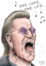 Bono Karikatur