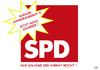 Cartoon: SPD Sonderangebot (small) by Ago tagged spd,vorratsdatenspeicherung,ausspähen,privatsphäre,parteikonvent,zustimmung,meinungsänderung,druck,vorsitzende,gabriel,vds,politik,logo,cartoon,karikatur