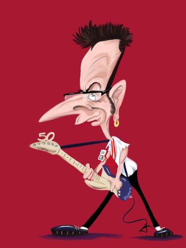 Cartoon: Andy J (medium) by Andyp57 tagged caricature,ipad